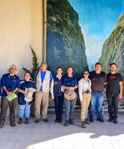 Pesquisadores da CPRM estão na região desenvolvendo estudos do Geoparque Caminhos dos Cânions