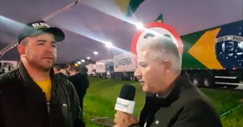 Manifestação na BR 101