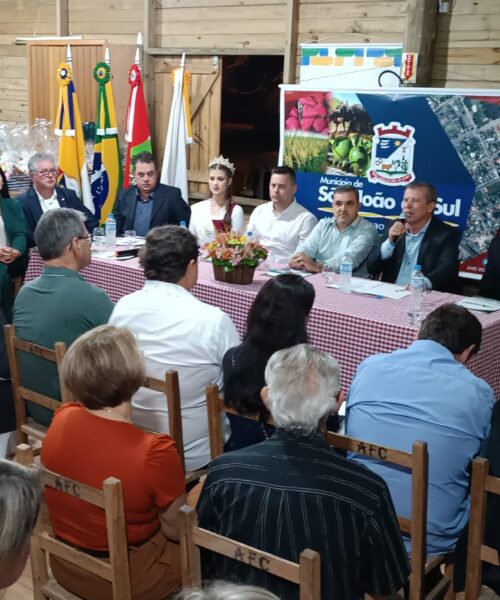 Prefeitos realizam assembleia em São João do Sul