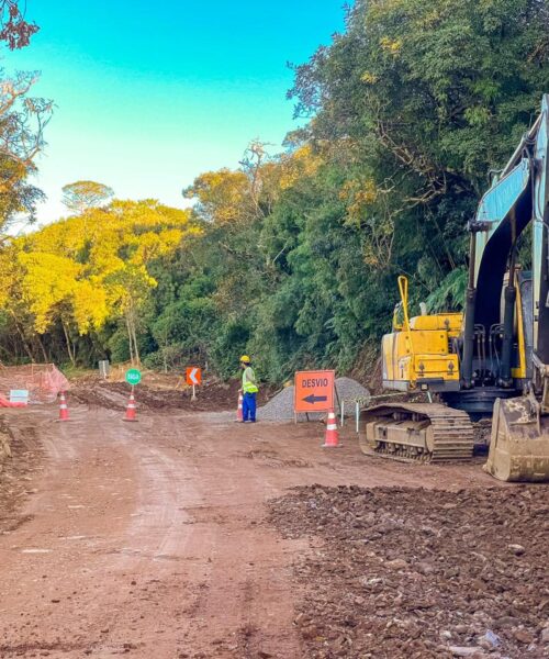 Serra do Faxinal: Obras avançam em ritmo acelerado para concretizar as primeiras curvas