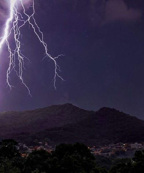 Previsão de tempo da Defesa Civil indica temporais e chuva intensa nesta quinta-feira