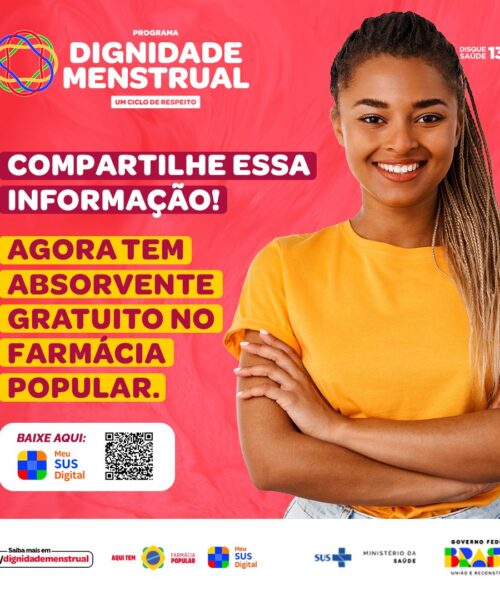 Torres: Assistência Social auxiliará no encaminhamento para retirada de absorventes no Programa Dignidade Menstrual