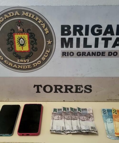 Brigada Militar prende casal por moeda falsa e associação criminosa em Torres