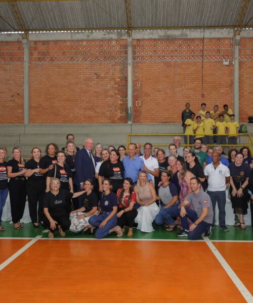 Governador visita Cedup em Criciúma e conversa com estudantes sobre o Programa Universidade Gratuita