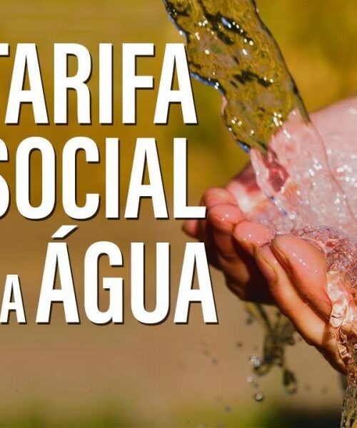 Câmara aprova projeto que cria a tarifa social de água e esgoto