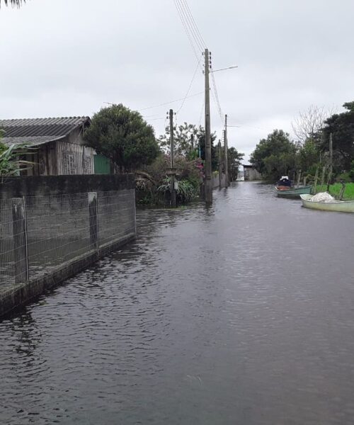 Passo de Torres e Sombrio, no Sul de SC, decretam situação de emergência por conta das chuvas do fim de semana