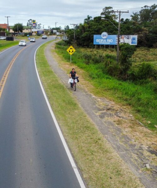 Governo do estado garante reforma da ciclovia da SC 290 após solicitação da prefeitura