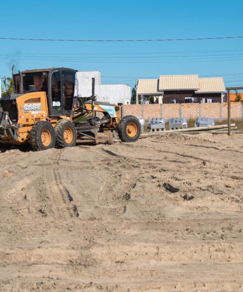 Obras da Praça da Tapera seguem em andamento