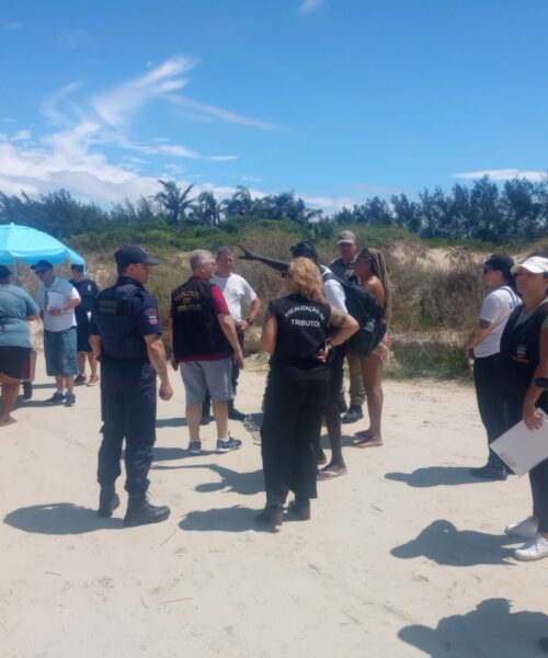 Prefeitura de Torres realiza ação de fiscalização nas praias