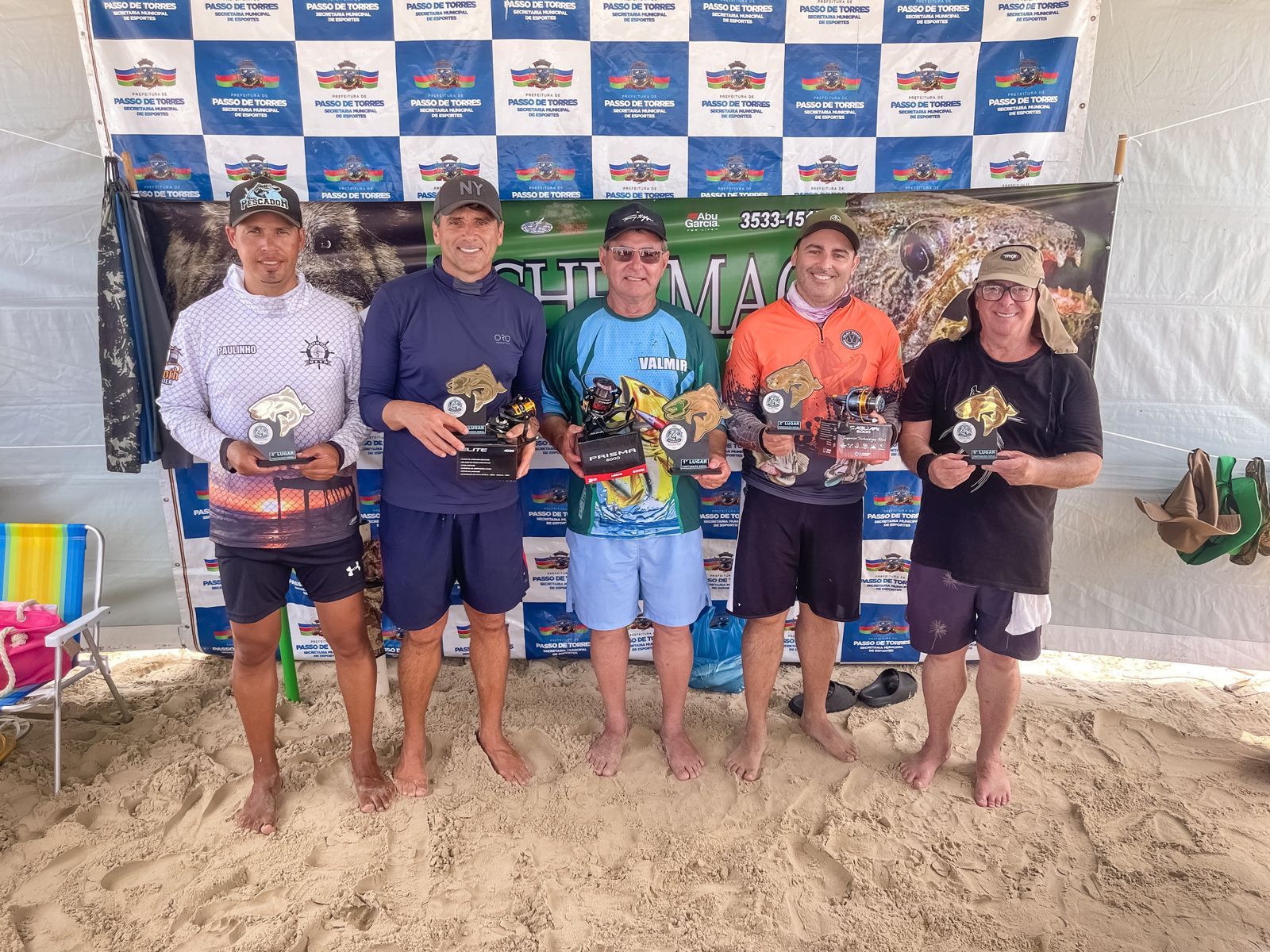 1º Torneio de Pesca na Praia foi um sucesso em Passo de Torres