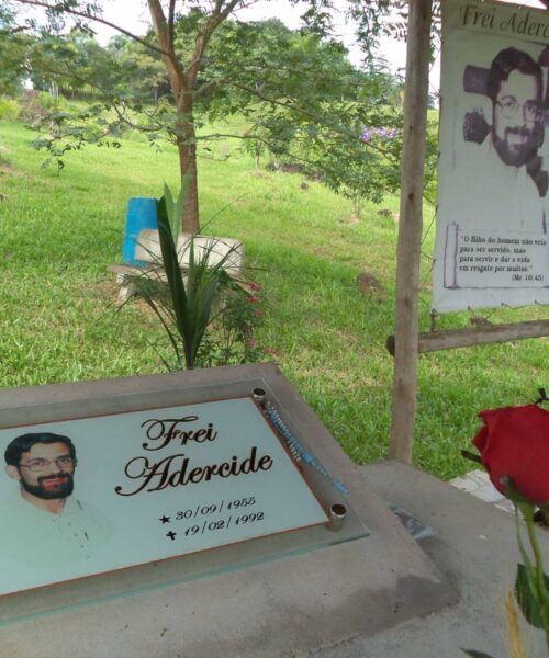 Homenagem ao Frei Adercide em São João do Sul