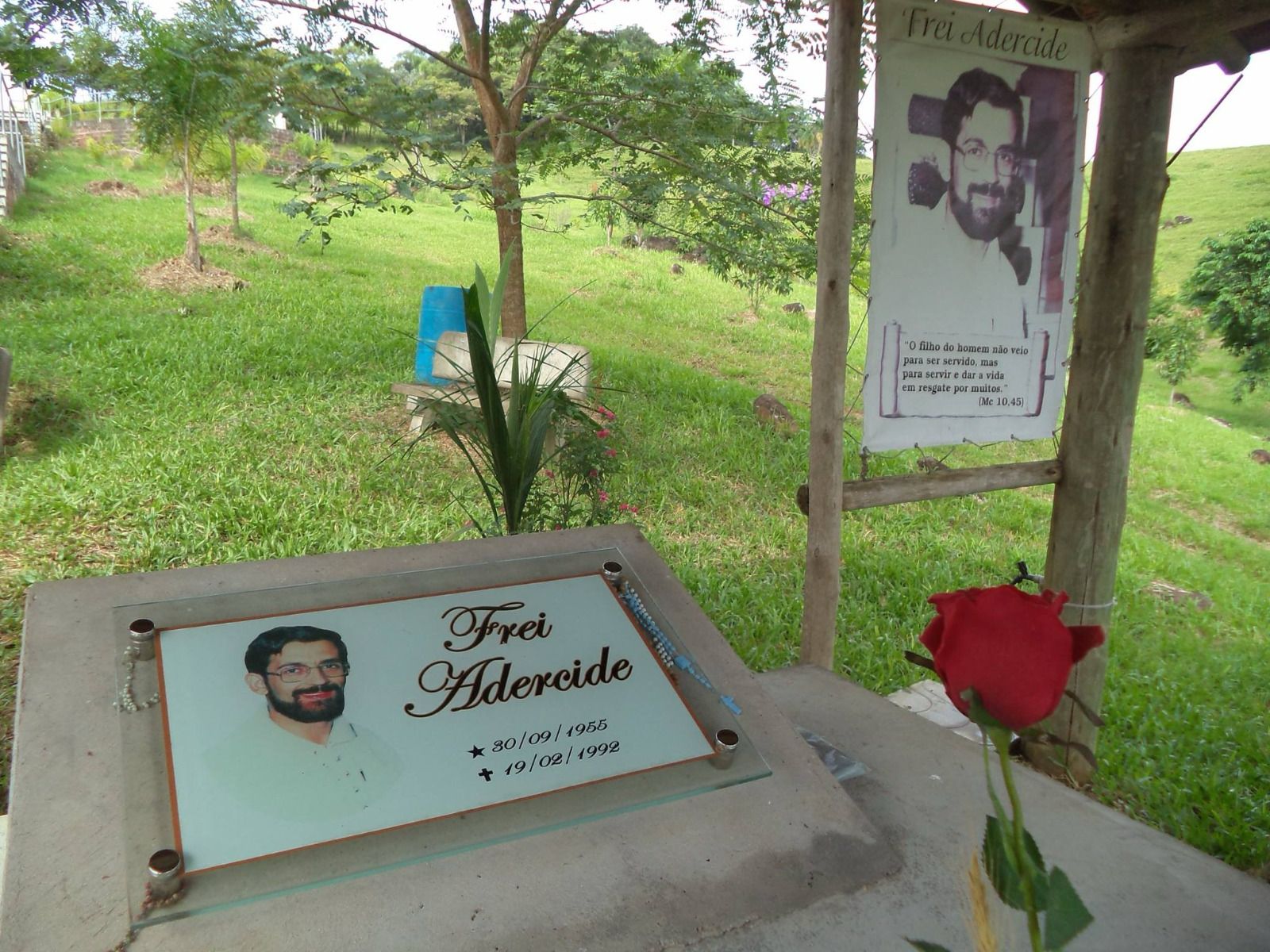 Homenagem ao Frei Adercide em São João do Sul