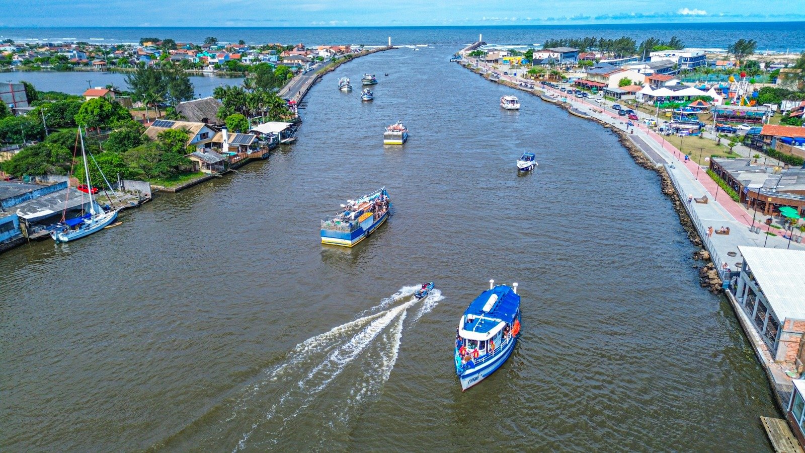 Festa dos Navegantes celebrou a fé, a tradição da pesca e movimentou o turismo em Passo de Torres