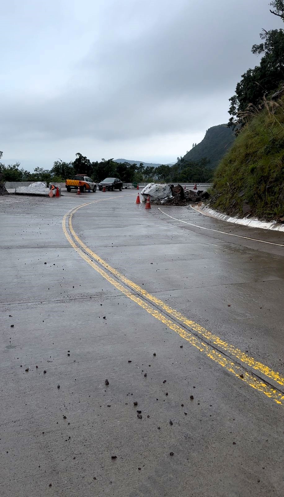 DNIT alerta para reabertura da BR-285/SC, na Serra da Rocinha, a partir de segunda-feira