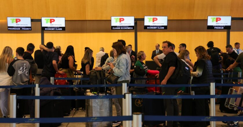 Movimento de passageiros internacionais em Santa Catarina cresce 63% no primeiro bimestre de 2025