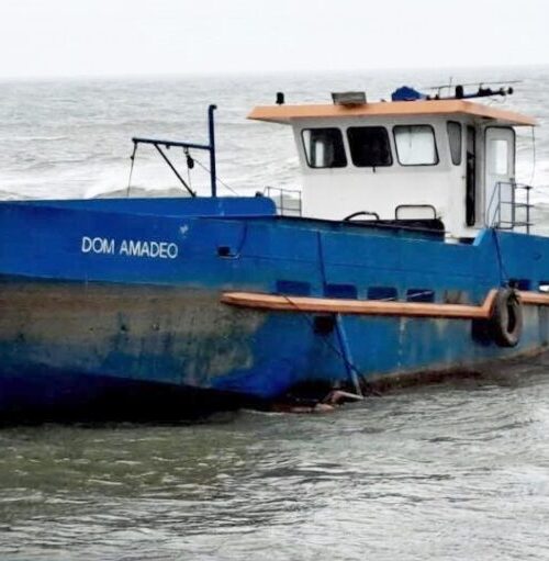 Dragagem do Rio Mampituba é retomada após inspeção da Marinha