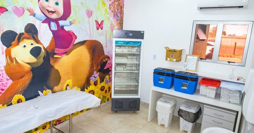 Prefeitura de Passo de Torres inaugura sala de vacinação no posto de saúde da Bellatorres