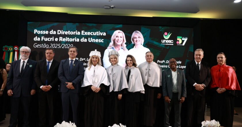 Unesc empossa Luciane Ceretta e Gisele Lopes e reafirma compromisso com a comunidade e excelência universitária