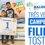 Filipe Tostes é tricampeão do 35º Festival Internacional de Balonismo de Torres
