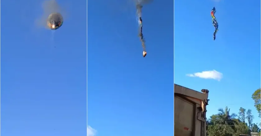 Avanço nas investigações sobre o acidente com balão em Praia Grande