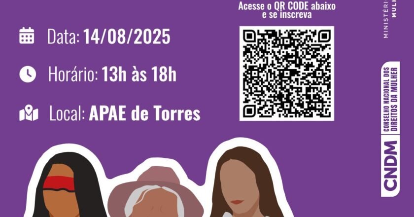5ª Conferência Municipal de Políticas para as Mulheres debate igualdade e enfrentamento à violência em Torres