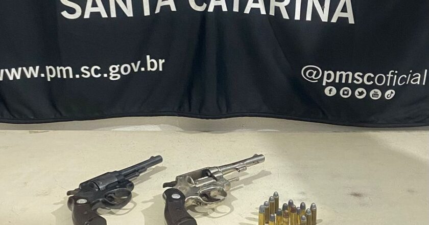 Guarnições da PM de Passo de Torres e São João do Sul evitam assalto na BR 101