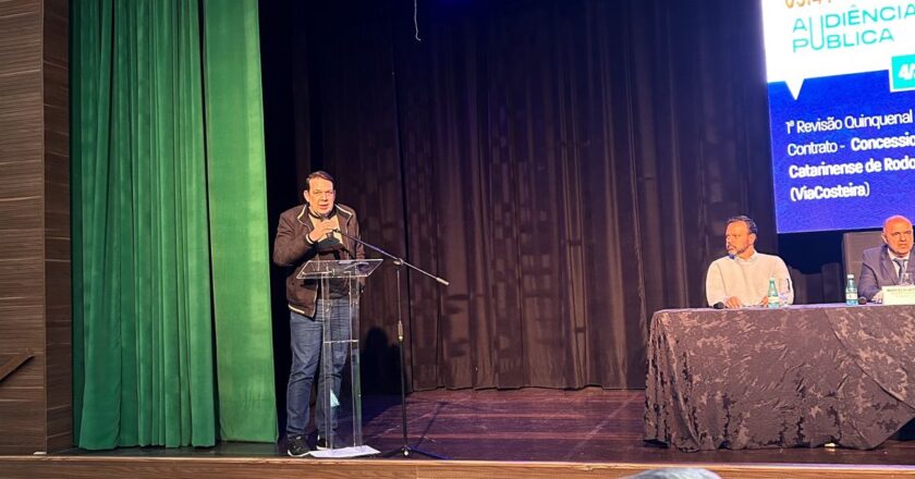 Em audiência pública prefeito Alex Bianchin cobra melhorias da CCR e ANTT