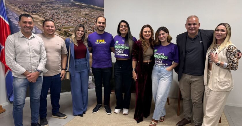 Deputada Paulinha visita Balneário Gaivota e anuncia recursos para Infraestrutura e Saúde