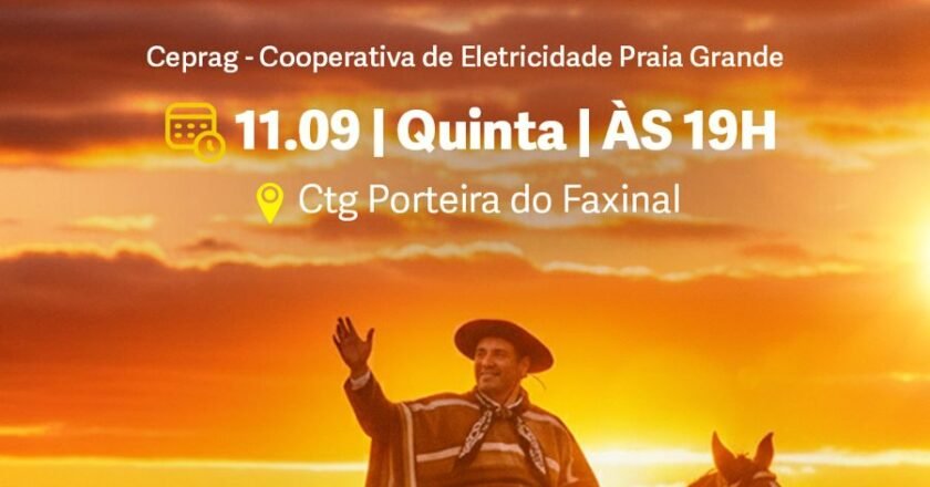 Semana Farroupilha terá Ronda Crioula com apoio da Ceprag em Praia Grande