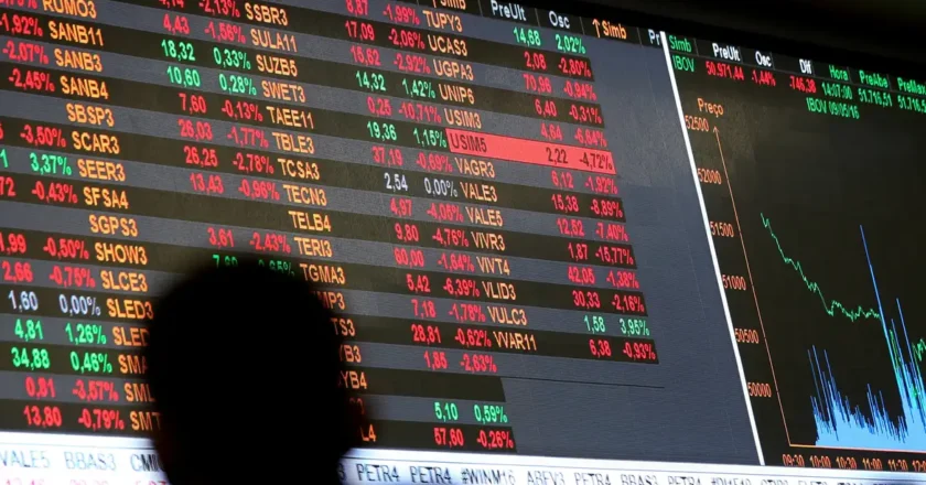 Bolsa bate recorde e dólar cai após reunião entre Lula e Trump