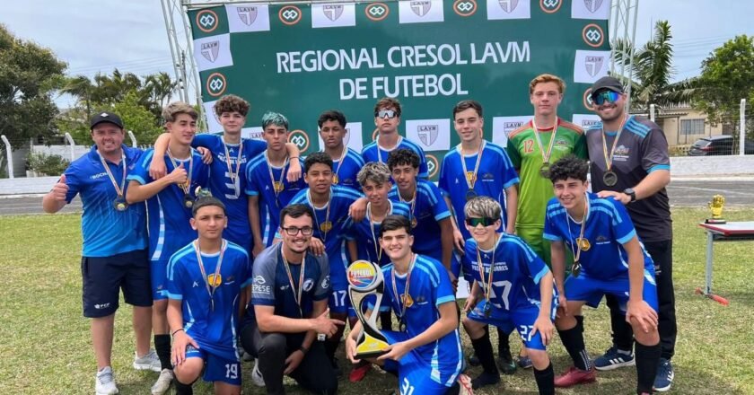 Passo de Torres conquista título do Campeonato Regional Sub-15 de Futebol de Campo