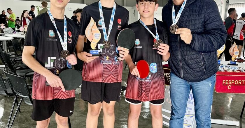 Atletas de Balneário Gaivota conquistam as primeiras medalhas no 53º JERVA