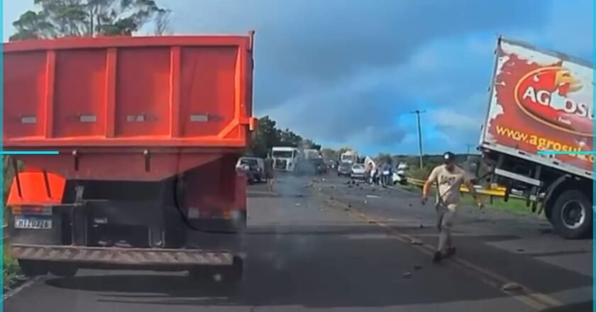 Mais um grave acidente na Estrada do Mar. um óbito foi registrado