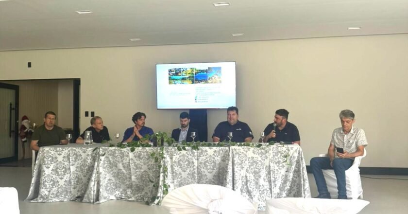 AMESC e Geoparque Mundial da Unesco Caminhos dos Cânions do Sul participam de evento estratégico de integração regional em Gravatal