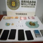 Casal é preso por tráfico de drogas em Torres