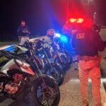PRF intercepta “racha” de motos no Contorno da BR-101 em São José