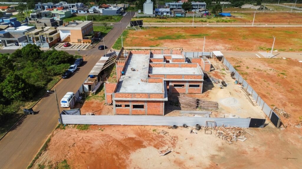 Prefeitura avança na construção de nova Unidade Básica de Saúde no Novo Passo II