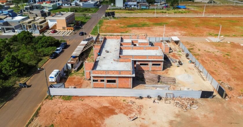 Prefeitura avança na construção de nova Unidade Básica de Saúde no Novo Passo II