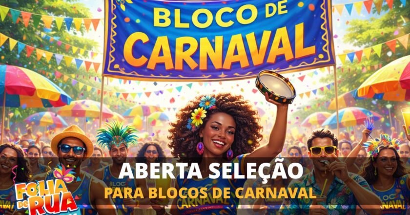 Secretaria da Cultura abre chamamento público para seleção de blocos do Carnaval de Rua 2026 em Torres