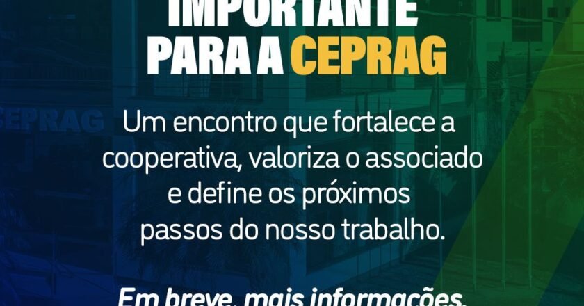 CEPRAG convoca associados para Assembleia Geral nesta quinta-feira (12)