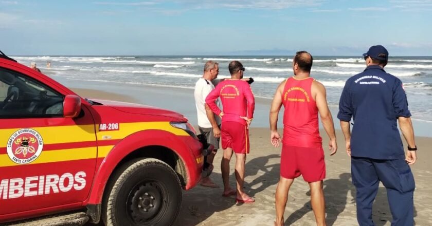 Homem desaparece no mar na praia Pérola em Passo de Torres
