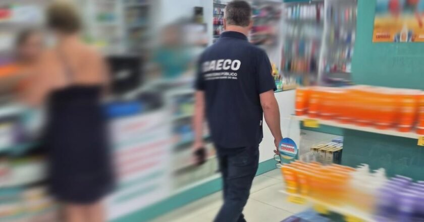 Operação coordenada pelo MPRS interdita farmácia e apreende medicamentos irregulares em Torres
