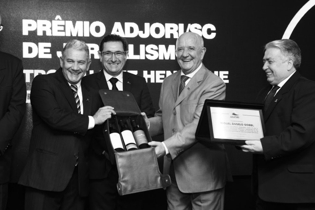 Morre Miguel Ângelo Gobbi, ex-presidente da Associação dos Jornais do Interior de SC e Adjori Brasil