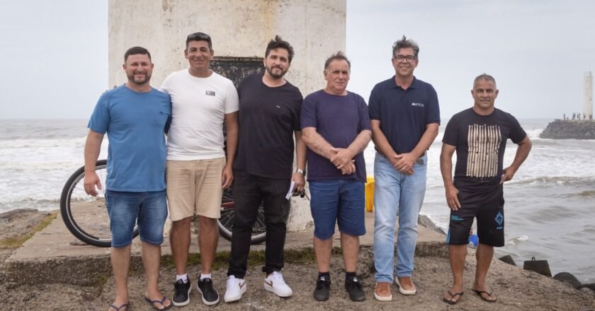 Passo de Torres organiza início do Projeto de Ampliação dos Molhes Norte no Rio Mampituba