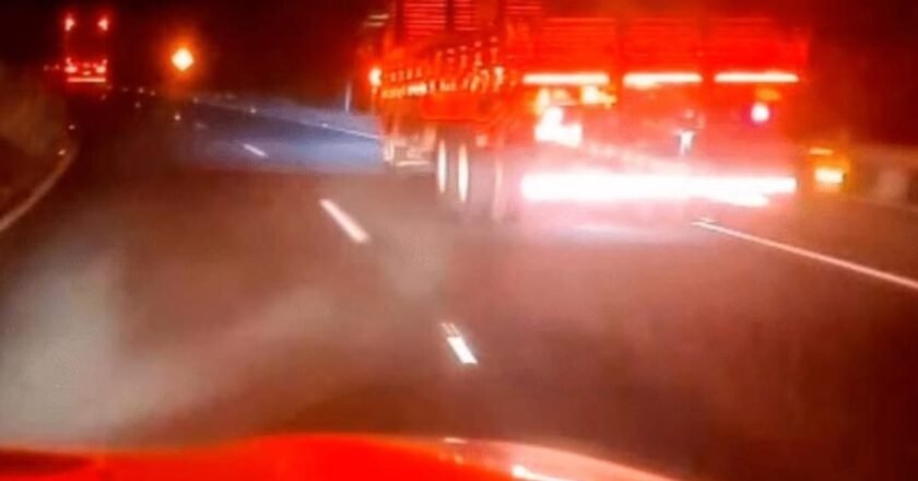 Brigada Militar persegue caminhão na BR 101 e prende motorista por embriaguez ao volante