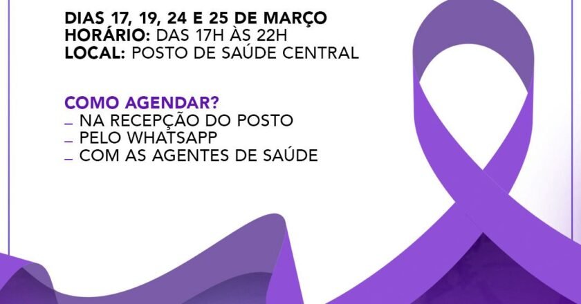 Passo de Torres realiza agenda especial de exames preventivos durante o Março Lilás