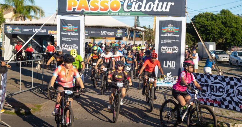 Passo Ciclotur reúne cerca de 300 participantes e encerra programação de verão em Passo de Torres