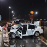 Acidente na praça do pedágio em São João do Sul deixa uma pessoa morta