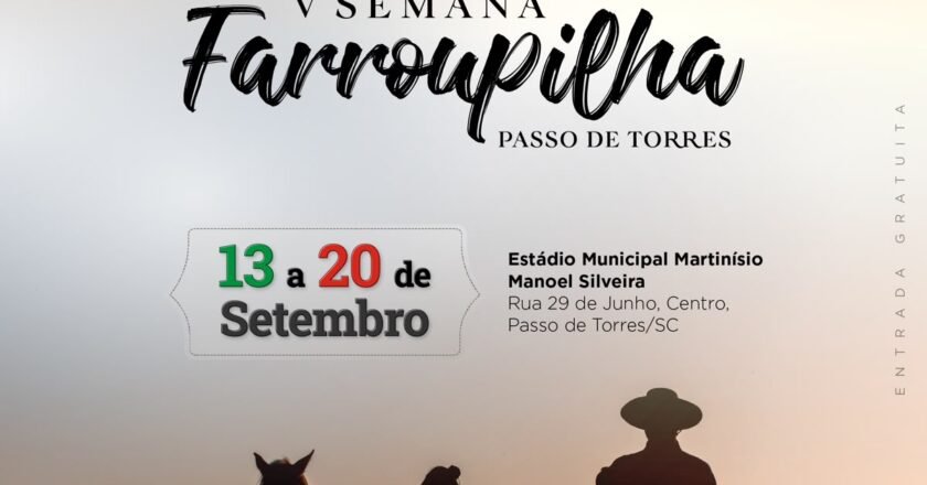 Passo de Torres se prepara para a V Semana Farroupilha