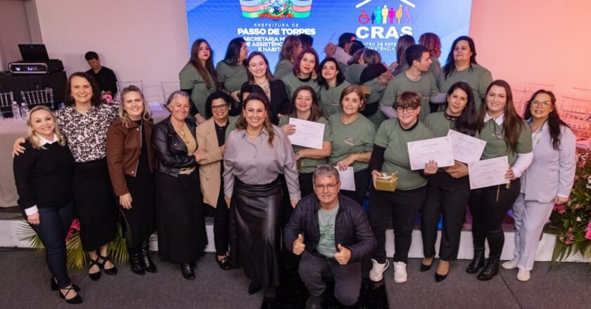 Passo de Torres celebra a conclusão de oficina desenvolvida no âmbito da Proteção Social Básica